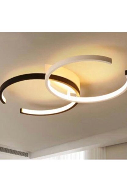 Triolux Coco Siyah Beyaz Led Avize Trendyol