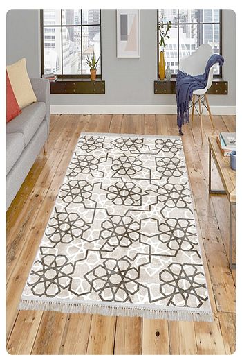 moldia papatya desen kaymaz tabanli hali kilim kesme yolluk modelleri 2393gri fiyati yorumlari trendyol