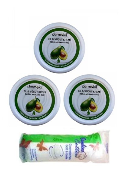 Dermokil El Kremi Avokado 220 Ml X 3 Adet Trendyol