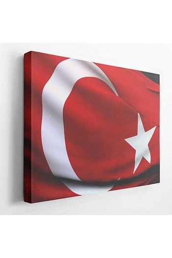 Baskivar Turk Bayragi Yatay Kanvas Tablo Tablo Bayrak 006 Fiyati Yorumlari Trendyol