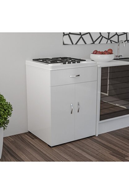 Ka1000 Cok Amacli Dolap 4 Kapakli 1 Cekmeceli 60x32x142 Cm Tekzen