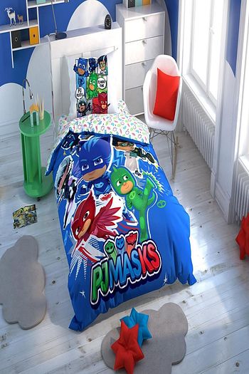 tac lisansli tek kisilik nevresim takimi pj masks glow fiyati yorumlari trendyol