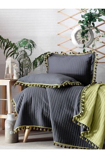 evim home puskullu yatak ortusu duz fiyati yorumlari trendyol