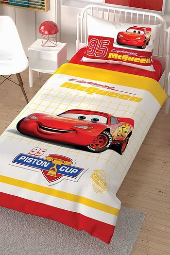 tac beyaz disney cars cek tek kisilik lisansli nevresim takimi fiyati yorumlari trendyol
