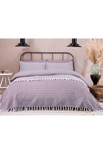 English Home Murdum Retro Armurlu Cift Kisilik Yatak Ortusu Takimi 240x260 Cm Trendyol