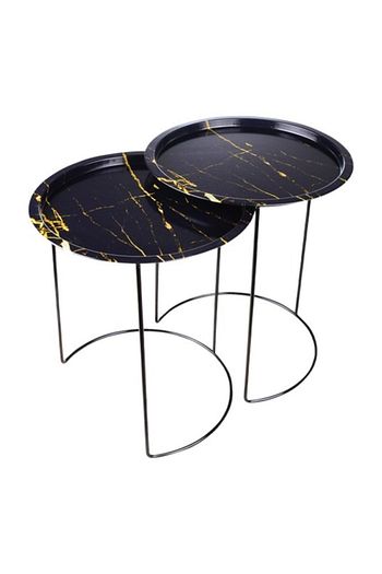 Nilsah 2 Li Metal Zigon Sehpa Trendyol