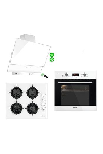 Luxell Pelle White 3 Lu Ankastre Set Trendyol