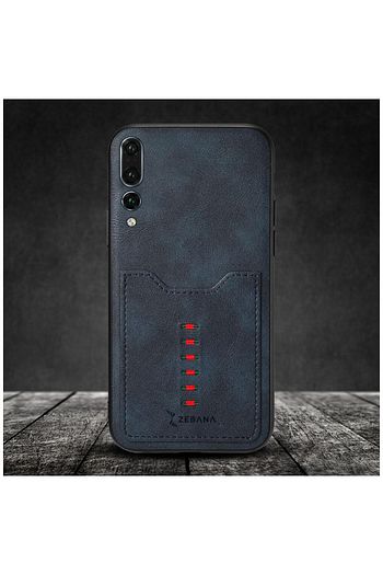 huawei p20 pro kilif zebana chic cepli kilif mavi