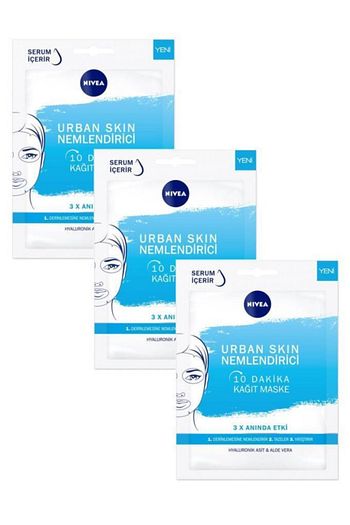 nivea 3 lu urban skin nemlendirici 10 dakika kagit maske fiyati yorumlari trendyol