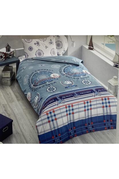 Miabella Home Kutulu Tek Kisilik Nevresim Takimi Ve Yastik Yorgan Seti Trendyol