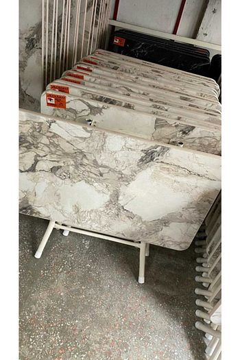 Vrl 50 X 80 Kirma Gri Mermer Desen Katlanir Masa Mutfak Fiyati