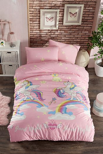 nevresimev unicorn tek kisilik nevresim set fiyati yorumlari trendyol