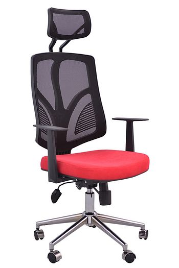 Asbir Venedik 50300 Venedik Baslikli Calisma Koltugu Ofis Koltugu Kirmizi Trendyol