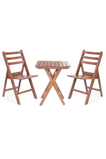 bahceci bodrum bahce balkon seti 60x60 masa 2 sandalye katlanir ahsap takim fiyati yorumlari trendyol