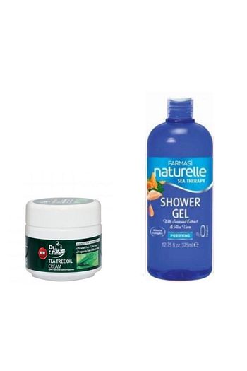 Farmasi Dr C Tuna Cay Agaci Yagi Kremi 110 Ml Naturelle Deniz Mineralli Dus Jeli 375 Ml 86901311020501 Trendyol
