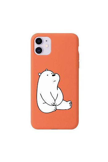 Mooodcase Bear Karakter Turuncu Iphone 11 Telefon Kilifi Trendyol