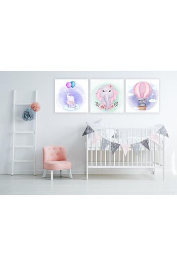 My Canvas Bebek Odasi Tuval Kanvas Tablo 3 Lu Trendyol