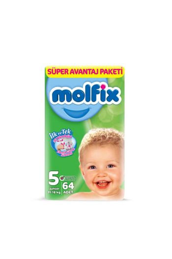 Molfix 5 Beden 64 Adet Bebek Bezi Trendyol