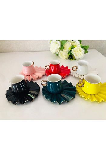 Ella Home Renkli Fincan Takimi Trendyol