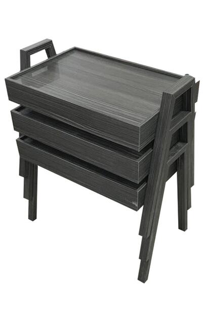 E Decor Natural Line Tepsi Zigon Sehpa Trendyol