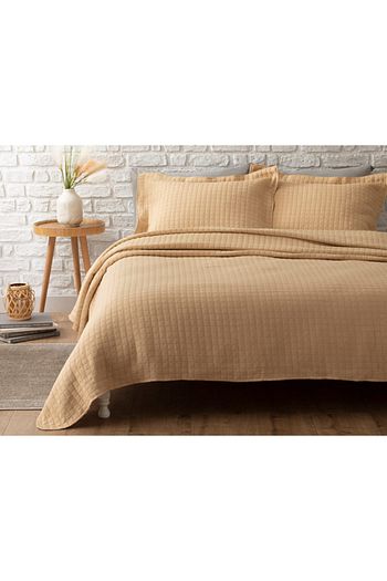 english home merlin jakarli cift kisilik yatak ortusu takimi 250x260 cm cappucino fiyati yorumlari trendyol