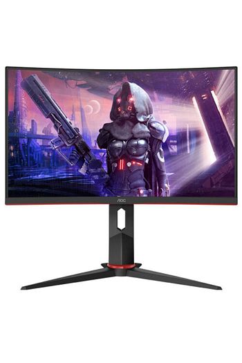 aoc c24g2u bk 23 6 165hz 1ms vga hdmi display vga freesync full hd curved led monitor fiyati yorumlari trendyol