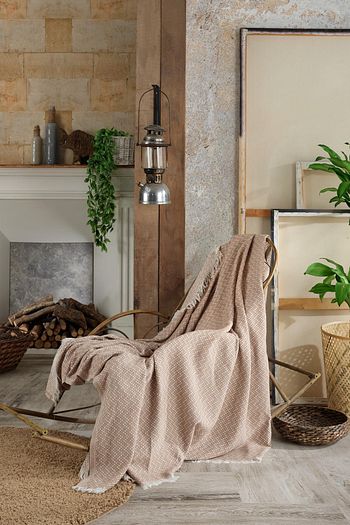 fushia natural keten koltuk ortusu kara tezgah dokuma koltuk sali fiyati yorumlari trendyol