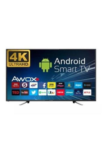 awox b205500s 55 139 ekran uydu alicili 4k ultra hd smart led tv fiyati yorumlari trendyol