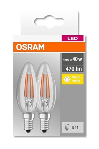 osram led filament ampul 4w sari isik ince duy ikili paket fiyati yorumlari trendyol