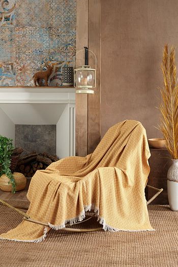 fushia natural keten koltuk ortusu kara tezgah dokuma koltuk sali fiyati yorumlari trendyol