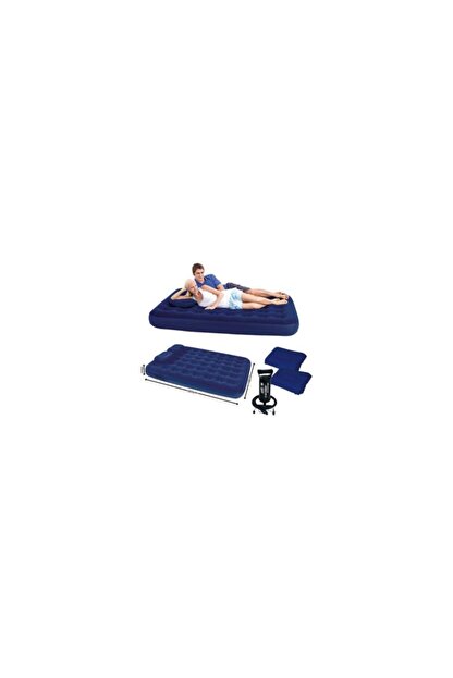 Bestway Cift Kisilik Sisme Yatak Set 67374 Trendyol