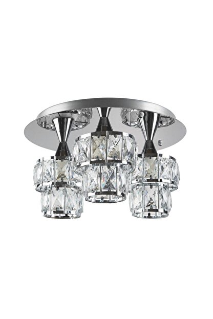 Modavize Modern Kristal Tasli Uclu Avize Trendyol