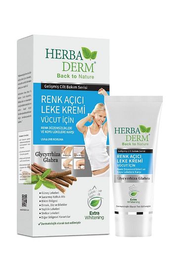 herbaderm vucut beyazlatici krem 60 ml fiyati yorumlari trendyol