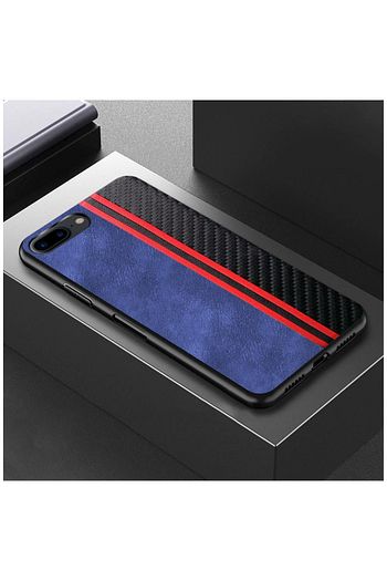 apple iphone 7 plus kilif spor deri kilif mavi
