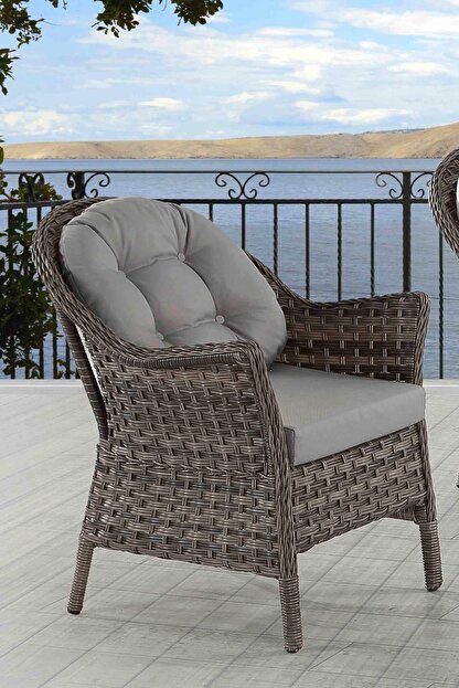 vieno home garden alba orgu rattan bahce balkon 2 li kanepe 2 tekli 1 yuksek sehpa 4 parca keyif seti fiyati yorumlari trendyol