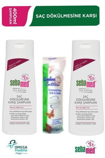 sebamed sampuan sac dokulmesine karsi etkili anti hairloss 400 ml x 2 adet fiyati yorumlari trendyol