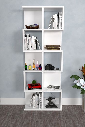 ersinan mobilya ersinan butik dekoratif kitaplik beyaz fiyati yorumlari trendyol