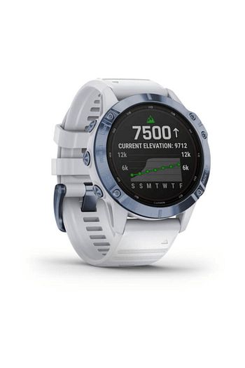 garmin unisex beyaz kayis fenix 6 pro