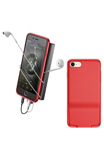 baseus iphone 7 8 uyumlu kilif sarj ve