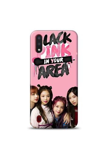 desecase samsung a 01 black pink in