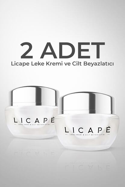 Licape Leke Kremi Ve Cilt Beyazlatici 2 Li Paket Trendyol