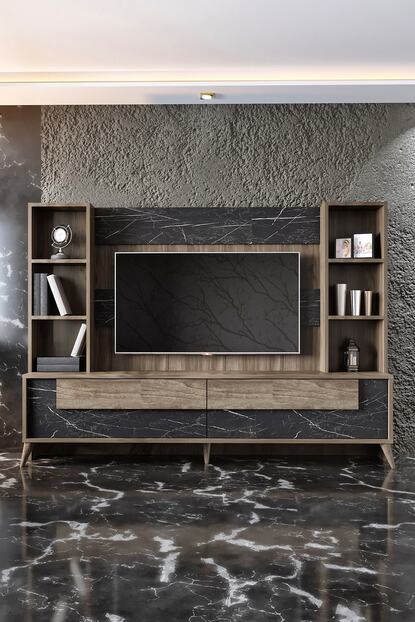 modatte new tenon tv unitesi royal mermer ceviz fiyati yorumlari trendyol