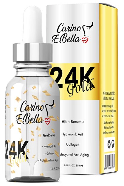 Carino E Bella 24k Gold Serum 30 Ml Trendyol