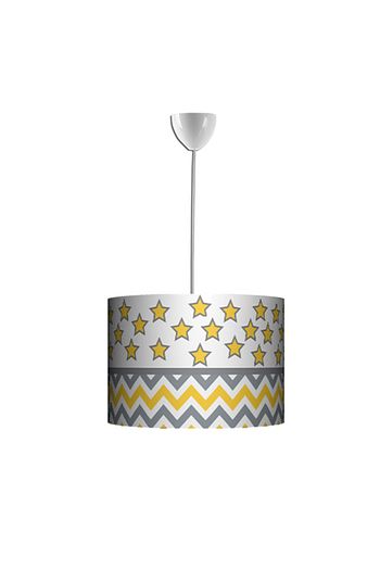 fer avize feravize zigzag sari gri yildizli cocuk odasi avizesi fiyati yorumlari trendyol