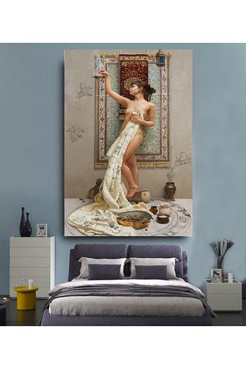 Nur Hediyelik Isikli Nu Tablo 70 X 125 Cm Trendyol