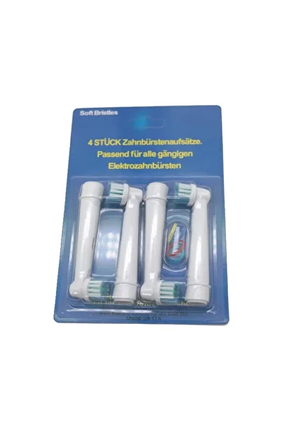 Oral B Sarjli Dis Fircalari Ile Uyumlu 4 Lu Yedek Baslik Trendyol