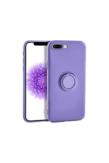 casemarkt iphone 7 yuzuklu standli lila