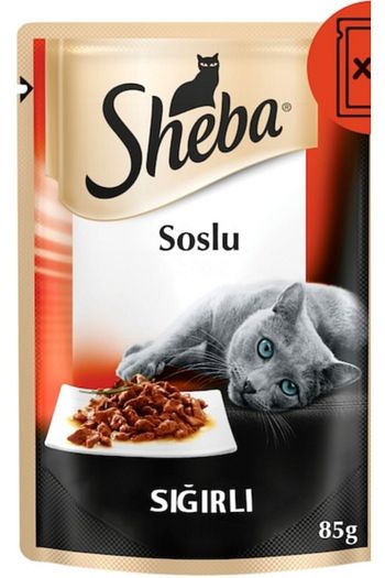 Sheba Sigir Etli Kedi Islak Mamasi 4 Adet 85 Gr Trendyol