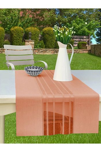 Ozenev Sarimsi Pembe Rengi Runner Amerikan Servis Masa Ortusu 40x140 Cm Trendyol