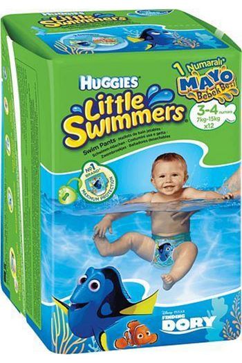 Huggies Little Swimmers Mayo Bebek Bezi 3 4 Numara 7 15kg 12li Trendyol